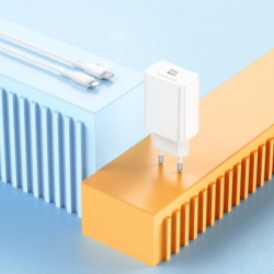 Зарядний пристрій BOROFONE USB-C PD20W + cable USB-C to Lightning white (6941991111419) - Картинка 8