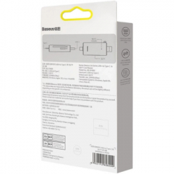 Картрідер Кардридер USB Baseus Lite, Grey, Type-C / USB 3.0 - microSD / SD (WKQX060113) - Картинка 11
