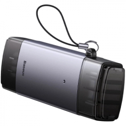 Картрідер Кардридер USB Baseus Lite, Grey, Type-C / USB 3.0 - microSD / SD (WKQX060113) - Картинка 4
