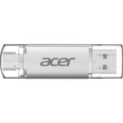 USB ���� ���������� Acer 64GB UT300 USB-A/Type-C 3.2 Silver (BL.9BWWA.589)