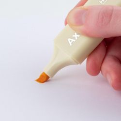 Набір маркерів Axent Highlighter 2537-A, 1-5 мм клиноп., 6 morandi (2537-60-A) - Картинка 3
