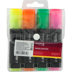 ���� ������� Axent Highlighter 2537-A, 1-5 �� ������., 4 ������� (D2501-40) - �������� 2