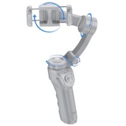 Стедикам HOCO K24 Support 3-axis smart gimbal Gray (6942007635547) - Картинка 4