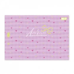 Альбом для малювання Yes Pink bow А4 28 аркушів з перфорацією (130654) - Картинка 3