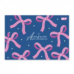 Альбом для малювання Yes Pink bow А4 28 аркушів з перфорацією (130654) - Картинка 4