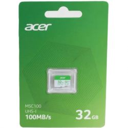 Карта памяти Acer 32GB microSD MSC100 /U1/ V10/A1 Read 100MB/s / Write 10MB/s (BL.9BWWA.335) - Картинка 2