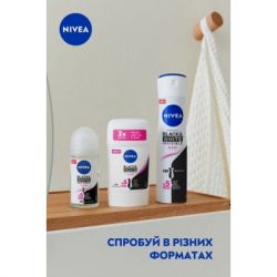 Антиперспирант Nivea Black & White Invisible Clear 50 мл (4006000032481) - Картинка 7