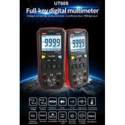 Цифровий мультиметр UNI-T UNI-T UT60S. Вимірювання V, A, , F, Hz, °C. Функції True RMS (UT60S) - Картинка 3
