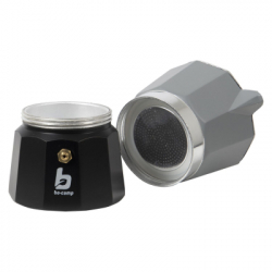 Гейзерна кавоварка Bo-Camp Hillingdon 3-cups Grey/Black (2200515) (DAS303865) - Картинка 3