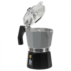 Гейзерна кавоварка Bo-Camp Hillingdon 3-cups Grey/Black (2200515) (DAS303865) - Картинка 4