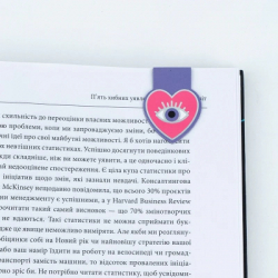 Закладки для книг Kite набір магнітних закладок з фігурними скріпками Letter (K24-495-4) - Картинка 6