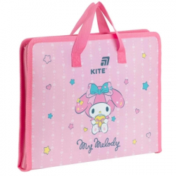 Папка - портфель Kite на блискавці A4 My Melody, 1 відділення (HK26-202) - Картинка 2