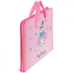 Папка - портфель Kite на блискавці A4 My Melody, 1 відділення (HK26-202) - Картинка 3