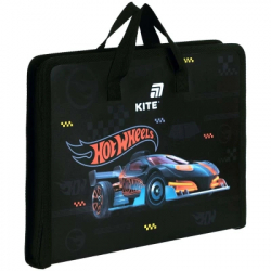 Папка - портфель Kite на блискавці A4 Hot Wheels, 1 відділення (HW26-202) - Картинка 2