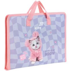 Папка - портфель Kite на блискавці A4 Studio Pets, 1 відділення (SP26-202) - Картинка 2