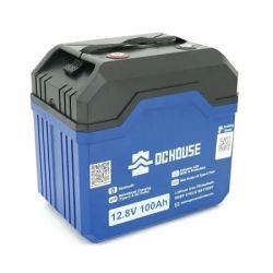 Батарея для ДБЖ Батарея LiFePo4 Eco-Worthy 12,8V 100Ah, (50/100A) Bluetooth (DC HOUSE-12100B) - Картинка 2