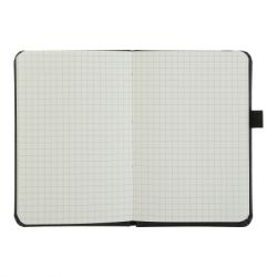 Книга записна Buromax ETALON 95 х 140 мм, 96 аркушів, клітинка, чорний (BM.296160-01) - Картинка 4