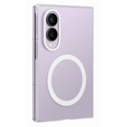 Чохол до мобільного телефона Samsung Galaxy Fold 8 Clear Magnet Transparent (EF-CF971CTEGUA) - Картинка 3