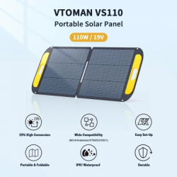Портативна сонячна панель Vtoman 110W 19V IP67 MC-4/Anderson/XT60/DC5521 (VS110) - Картинка 4