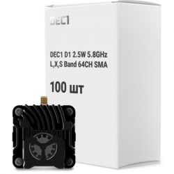 ³������������ (VTX) DEC1 D1 2.5W 5.8GHz L,X,S Band 64CH SMA �������� 100 ��. (000009469)