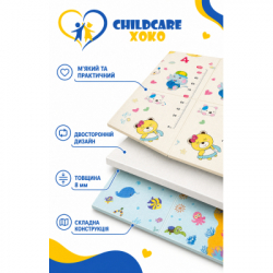 Дитячий килимок XoKo Childcare двосторонній термокилимок 200 180 х 0,8 см (XK-CHC-20-18-CRP1) - Картинка 4