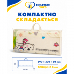 Дитячий килимок XoKo Childcare двосторонній термокилимок 200 180 х 0,8 см (XK-CHC-20-18-CRP1) - Картинка 5