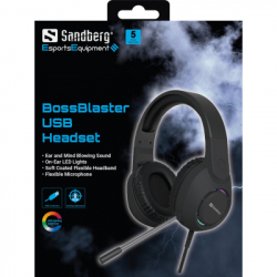 Навушники Sandberg BossBlaster Black (126-49) - Картинка 5