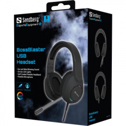 Навушники Sandberg BossBlaster Black (126-49) - Картинка 6