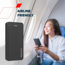 Батарея універсальна Canyon OnPower 200 20000mAh, 5В/2А, Black (CNS-CPB200B) - Картинка 9