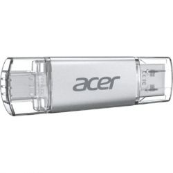 Флеш накопичувач USB 32Gb Acer UT300, Silver, Type-C / USB 3.2 Gen 1 (BL.9BWWA.588) - Картинка 2