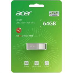 Флеш накопичувач USB 64Gb Acer UF300, Silver, USB 3.2 Gen 1 (BL.9BWWA.518) - Картинка 4
