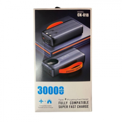 Батарея універсальна XoKo 30000mAh, 22,5W, PD, QC, black (WK-CK-018) - Картинка 12