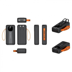 Батарея універсальна XoKo 30000mAh, 22,5W, PD, QC, black (WK-CK-018) - Картинка 2