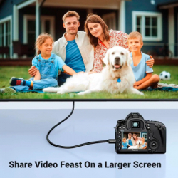 ������ �������������� HDMI M to HDMI micro M 1.0m 4K HD127 black Ugreen (30148) - �������� 3