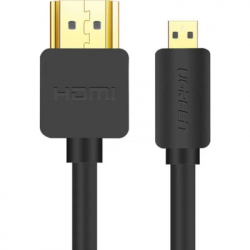 ������ �������������� HDMI M to HDMI micro M 1.0m 4K HD127 black Ugreen (30148)