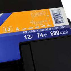 ���������� ������������ ISTA Optima 74Ah 680A R+ (L3) - �������� 4