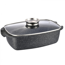 Жаровня Gusto покриття Marble 5,5 л (GT-2504-32) - Картинка 2