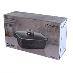 Жаровня Gusto покриття Marble 5,5 л (GT-2504-32) - Картинка 3
