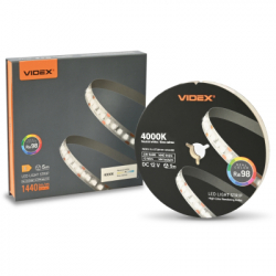 Світлодіодна стрічка Videx DC12V 60W 5M 4000K Ra98 IP20 5м (VL-LST28144-12124-B5) - Картинка 7