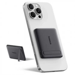 Батарея універсальна Baseus 5000mAh PicoGo AM31 Qi2 20W MagSafe Black (P10081907123-00) - Картинка 3