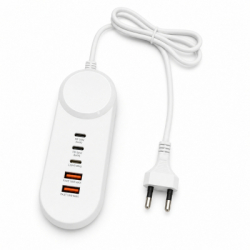 Зарядний пристрій XoKo 2xUSB QC 18W + 2xUSB-C PD35W (XK-QC-505) - Картинка 2
