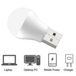 Лампа USB XO XO-Y1 2шт.=пак. White (XO Y1-2WH) - Картинка 4