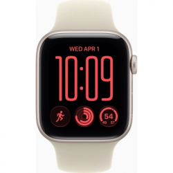 �����-�������� Apple Watch SE 3 2026 GPS 40mm Starlight Aluminium Case with Sand Sport Band - M/L (MJKW4RK/A) - �������� 2