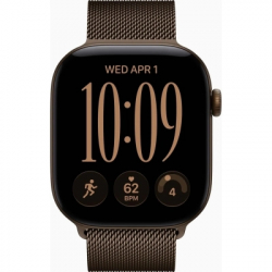 Смарт-годинник Apple Watch Series 12 GPS 46mm Dark Bronze Aluminium Case with Dark Bronze Milanese Loop - M/L (MKD84RK/A) - Картинка 2
