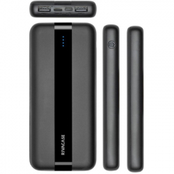 Батарея універсальна RivaCase 10000mA, 10W, black (RIVAPOWER VA2041 (Black)) - Картинка 11