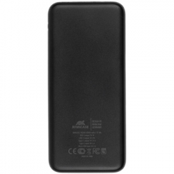 Батарея універсальна RivaCase 10000mA, 10W, black (RIVAPOWER VA2041 (Black)) - Картинка 4