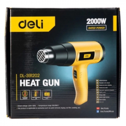 Строительный фен Deli 2000W (DL391202) - Картинка 6