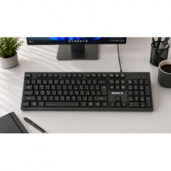 Клавіатура REAL-EL RK-510 USB Black (EL123100053) - Картинка 9