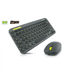 Комплект REAL-EL KIT-635W Wireless/Bluetooth Black (EL123100057) - Картинка 2