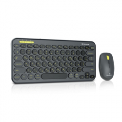 Комплект REAL-EL KIT-635W Wireless/Bluetooth Black (EL123100057) - Картинка 3